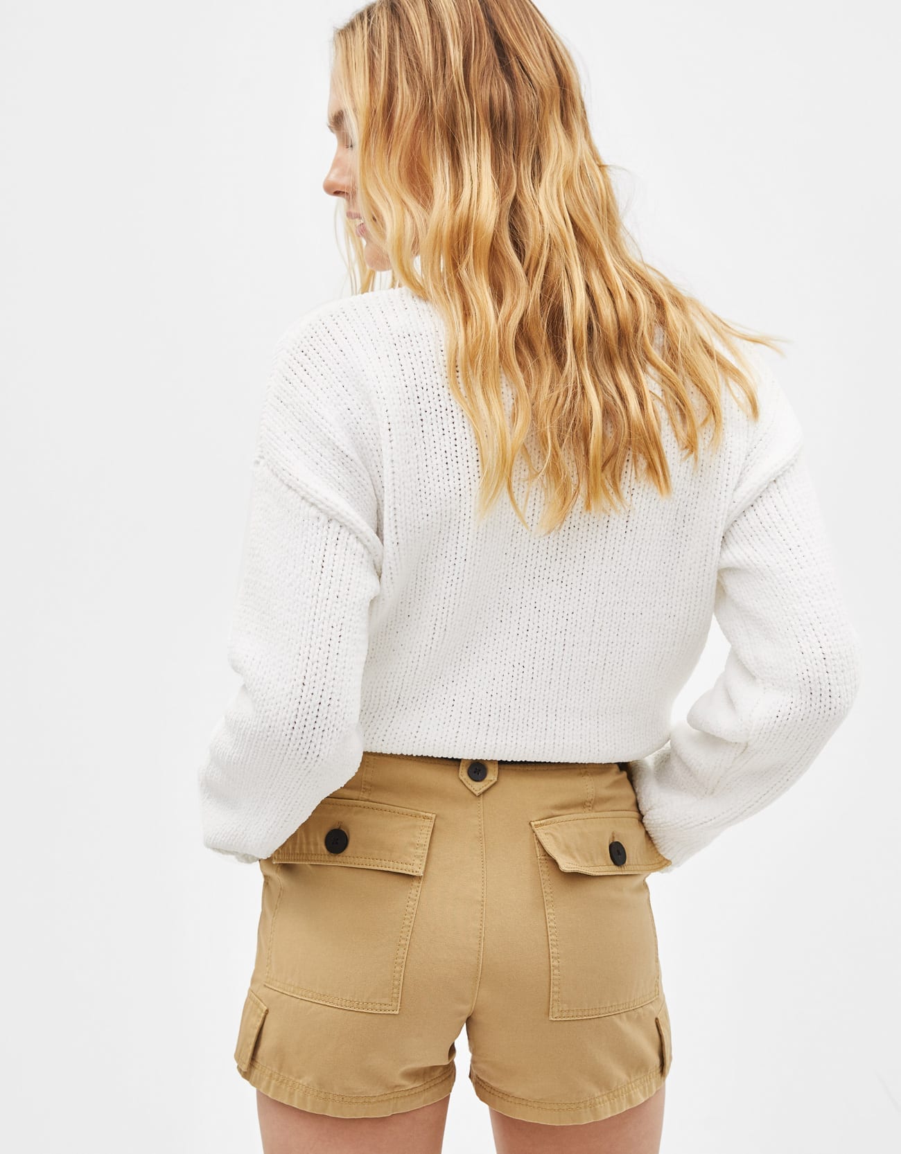 Belted Cargo Shorts - Imagem 5